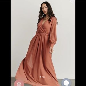 NWT Baltic Born Maxii dress size large dusty clay